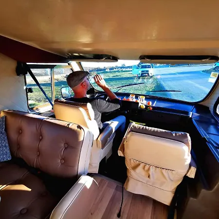 Rent A 'Le Voyageur' Camper Van With Blue Classics *